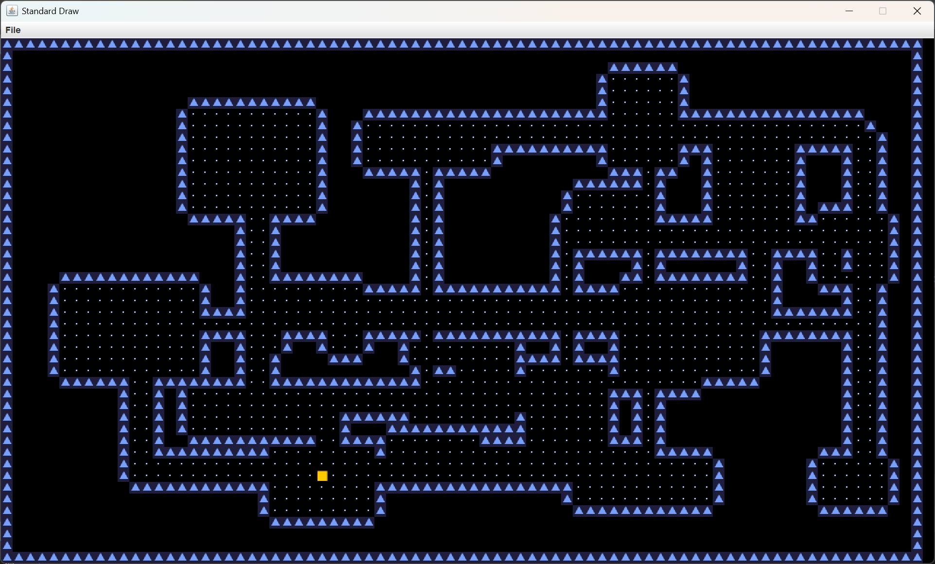 Screenshot of my Java 2D game